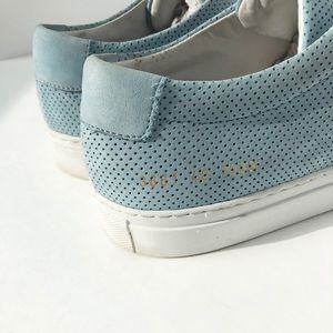 Common Projects Achilles Perforated powered blue